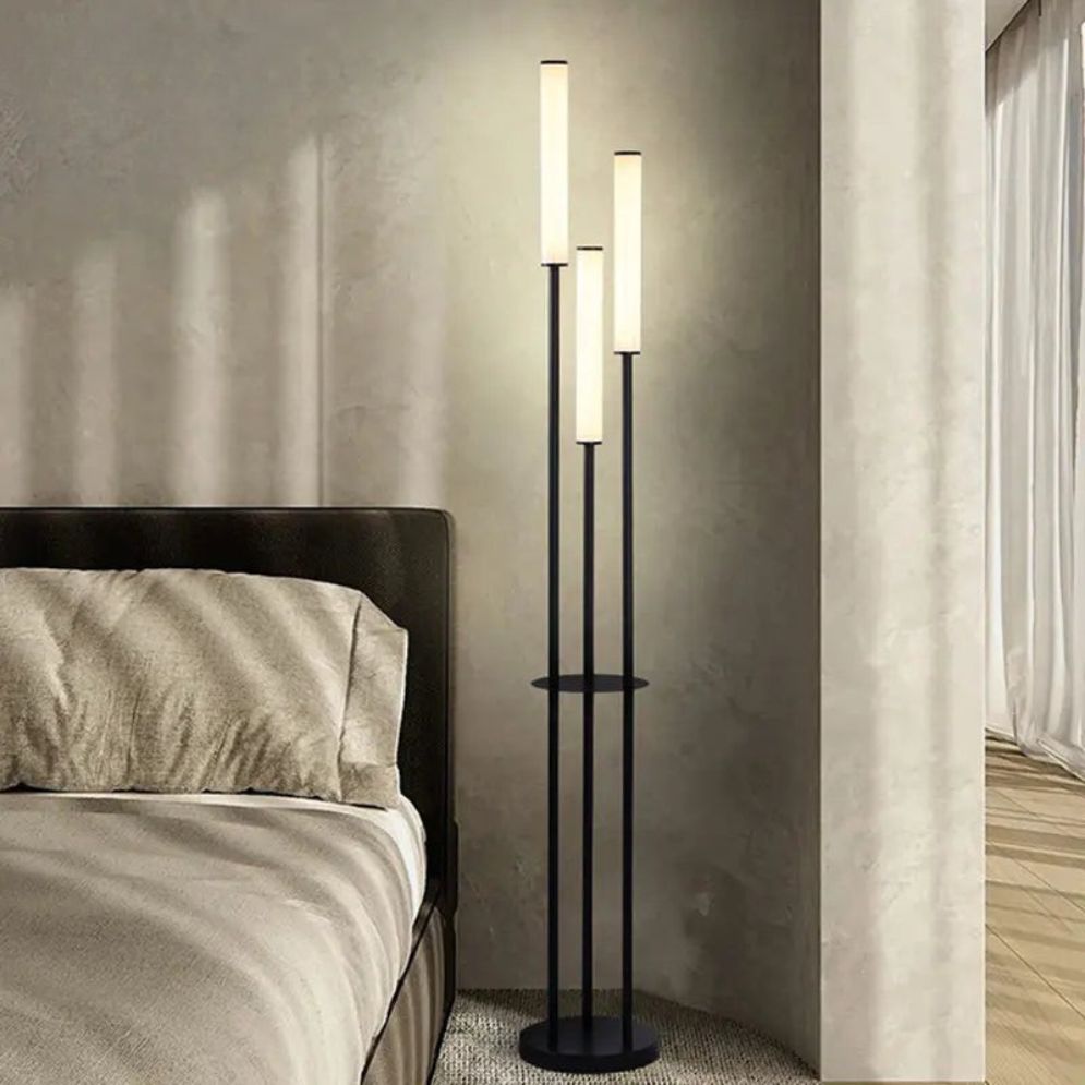 Lampadaire Moderne en Aluminium avec Éclairage Led Réglable - Lumiine
