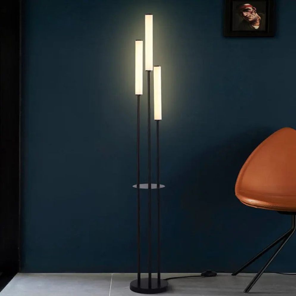 Lampadaire Moderne en Aluminium avec Éclairage Led Réglable - Lumiine
