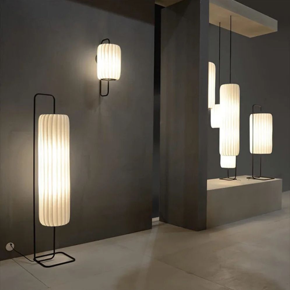 Lampadaire Moderne en Fil de Soie Style Nordique Décoration Intérieure - Lumiine