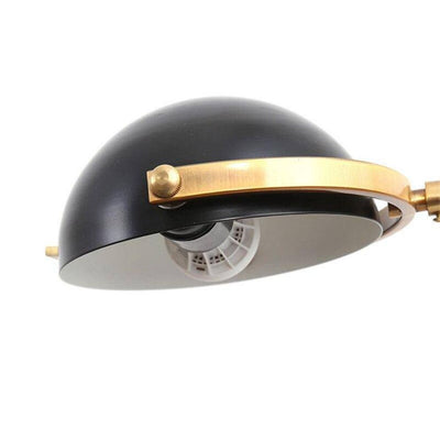 Lampadaire Moderne en Verre Doré pour Décoration Intérieure Nordique - Lumiine