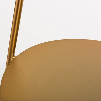 Lampadaire Nordique Doré avec Base en Marbre Réglable