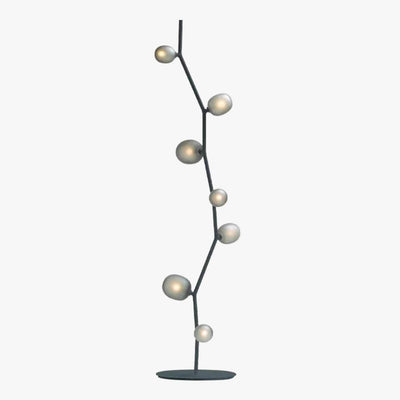 Lampadaire Nordique Moderne en Fer à Leds Blanches Décoration Intérieure | Lumiine
