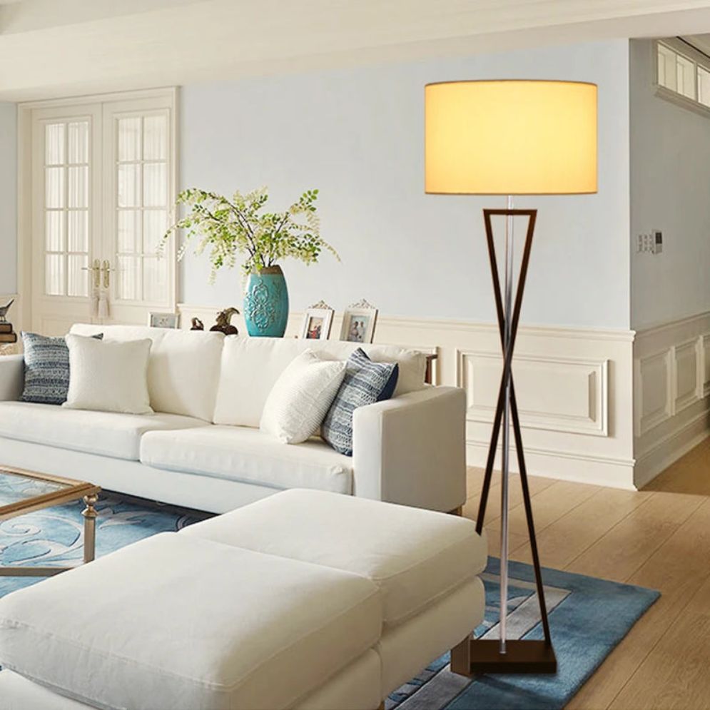 Lampadaire Nordique Moderne Minimaliste avec Lumière Led Créatif - Lumiine