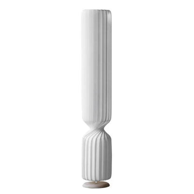 Lampadaire Plissé Japandi en Tissu pour Décoration Intérieure - Lumiine