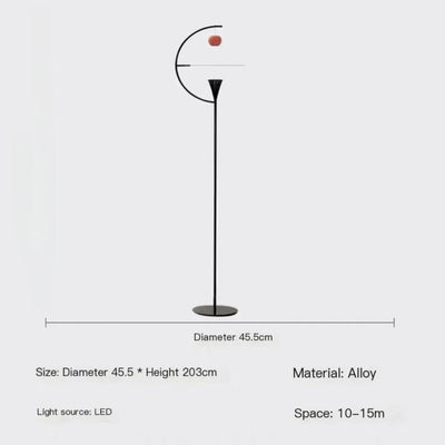 Lampadaire Pomme Minimaliste Italien Nordique