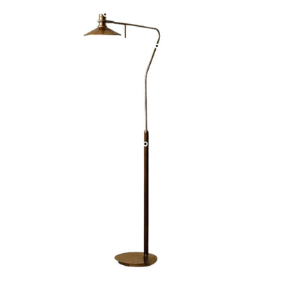 Lampadaire Rétro Cuivre pour Décoration Intérieure Créative - Lumiine