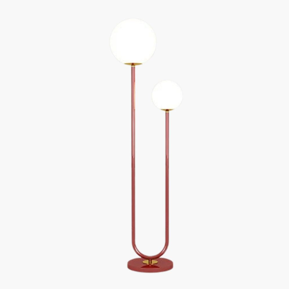 Lampadaire Rétro en Verre Design Nordique pour Décoration Intérieure - Lumiine