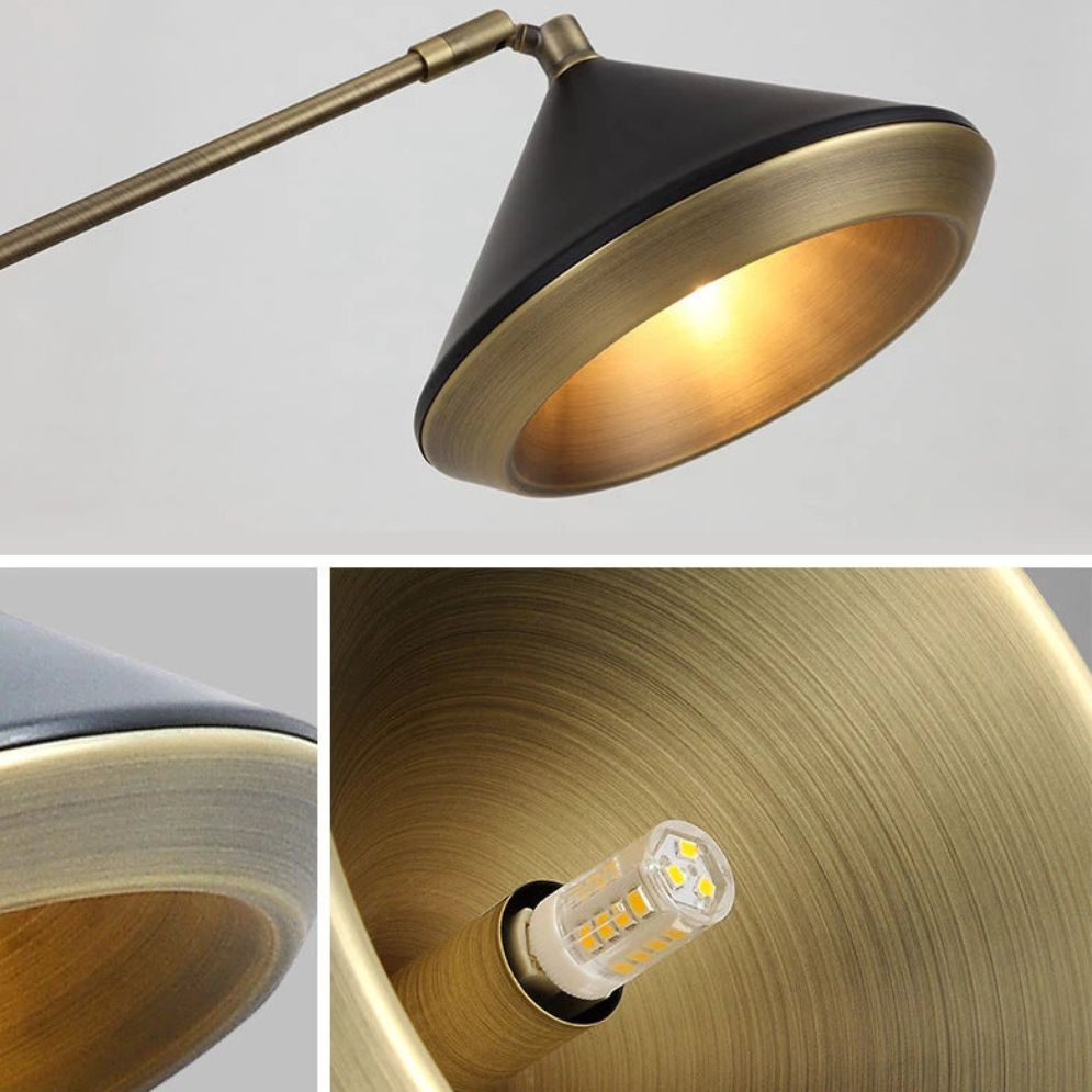 Lampadaire Rétro Minimaliste Luxe pour Intérieur Chaleureux - Lumiine