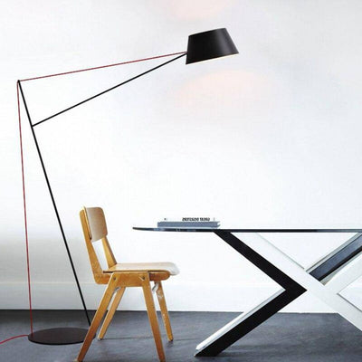 Lampadaire Salon Scandinave en Métal Longiligne - Lumiine