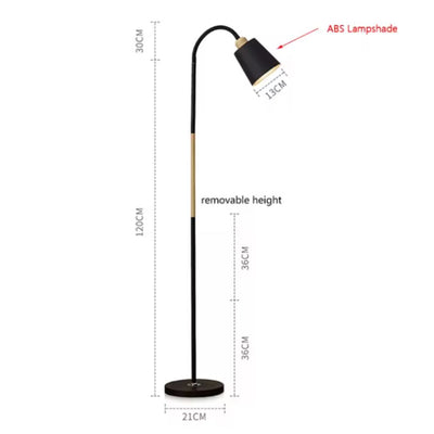 Lampadaire sur Pied Dirigeable Botimi (Noir ou Blanc) - Lumiine