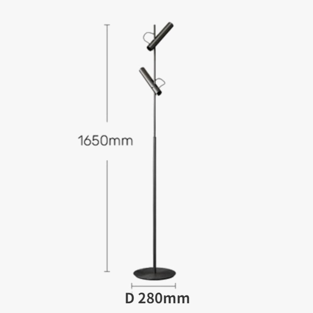 Lampadaire Lampe de Sol Minimaliste pour Lecture et Étude - Lumiine