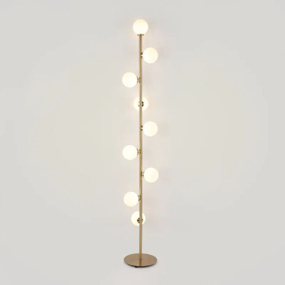 Lampadaires en Verre Modernes Led Boules Rondes Salons Canapé - Lumiine