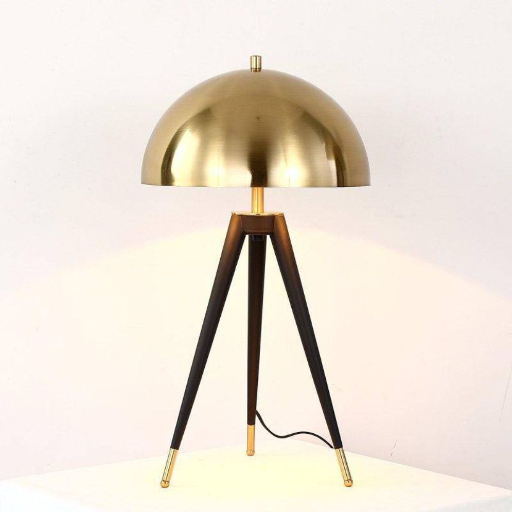 Lampe à Poser Bronze à Trépied - Lumiine