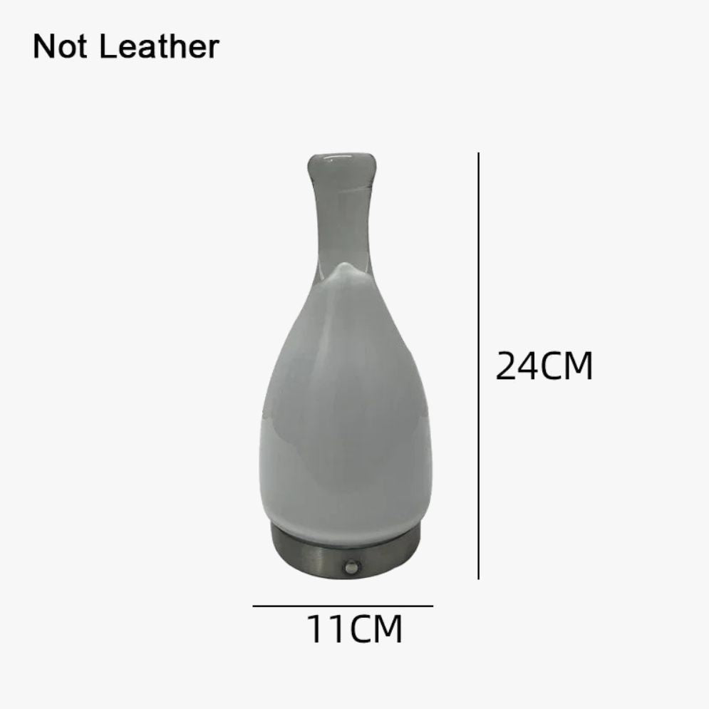 Lampe à Poser LED Bouteille en Verre - Lumiine