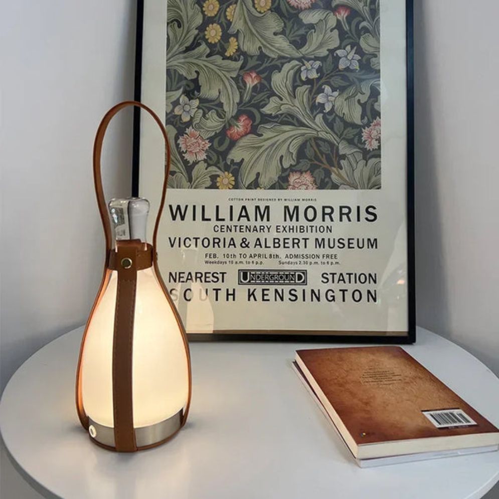 Lampe à Poser LED Bouteille en Verre - Lumiine