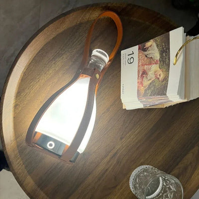 Lampe à Poser LED Bouteille en Verre - Lumiine