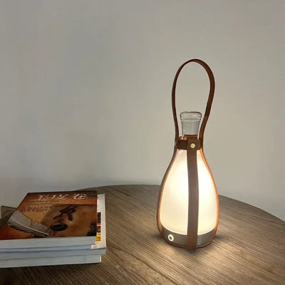 Lampe à Poser LED Bouteille en Verre - Lumiine