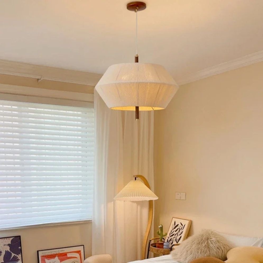 Suspension en Tissu Médiéval Simple Moderne pour Décoration - Lumiine