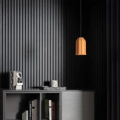 Lampe à Suspension LED en Pierre de Ciment Style Industriel - Lumiine