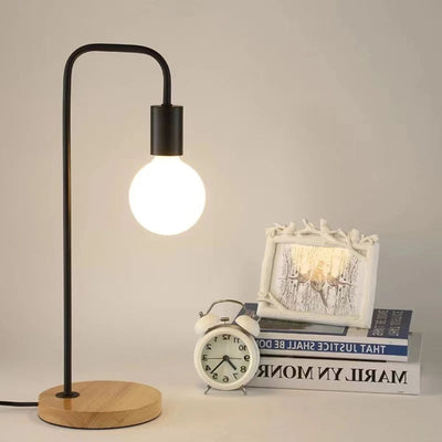 Lampe de Bureau Industrielle Minimaliste E27 - Lumiine