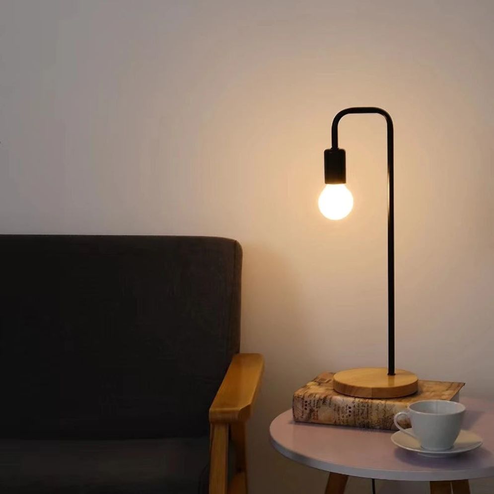 Lampe de Bureau Industrielle Minimaliste E27 - Lumiine