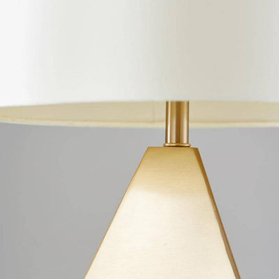 Lampe de Chevet Art Déco Géométrique Dorée