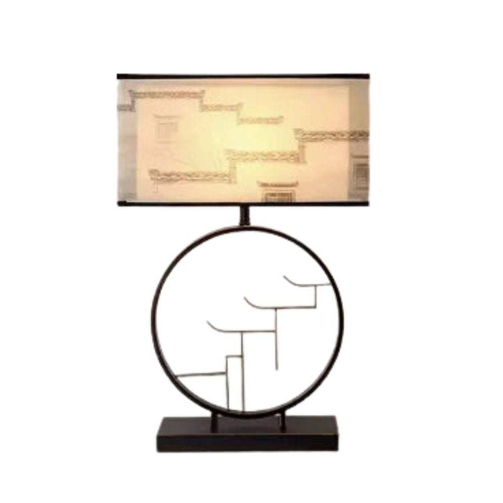 Lampe de Chevet Rétro Style Chinois Zen