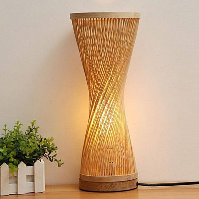 Lampe de Chevet Wabi-Sabi en Bambou - Lumiine
