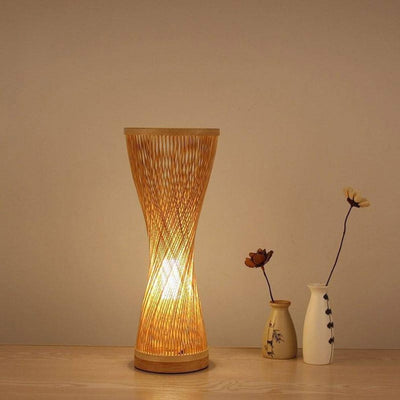 Lampe de Chevet Wabi-Sabi en Bambou - Lumiine