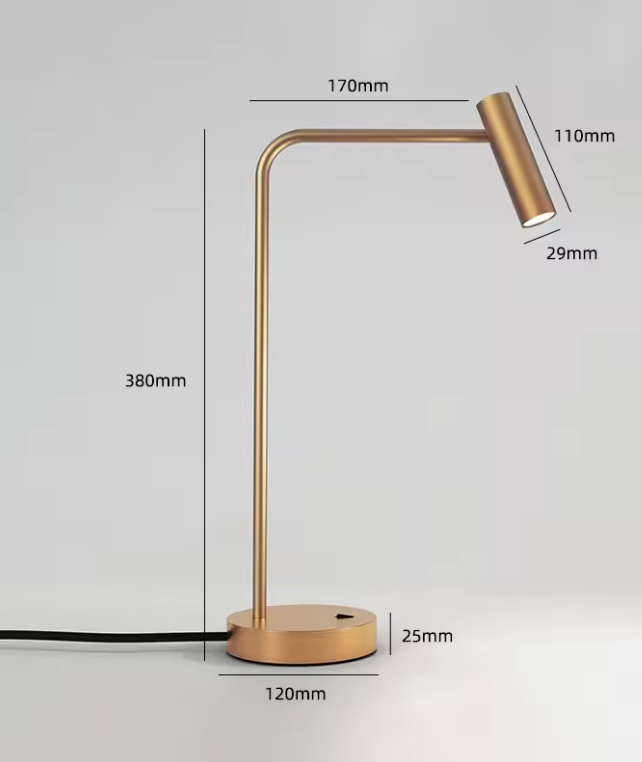 Lampe de Table Pliable pour Bureau Chevet Led - Lumiine