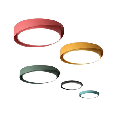 Plafonnier Led Minimaliste Arrondi - Lumiine