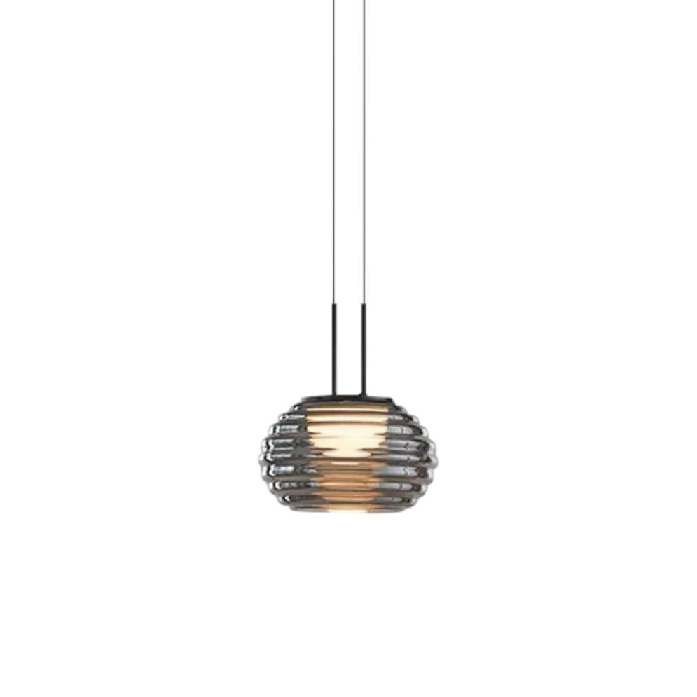 Lampe LED Suspendue Verre Design Nordique Hôtel ou Chambre - Lumiine