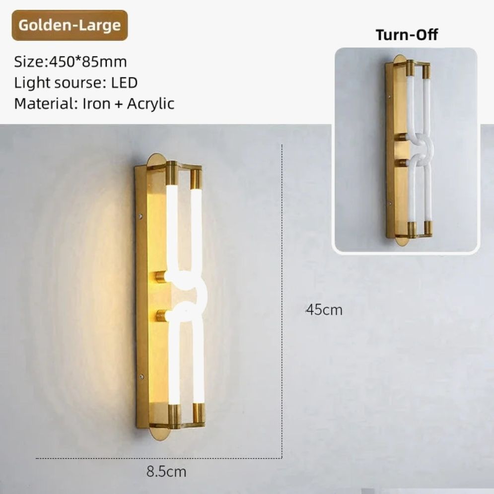 Lampe Murale Led Design Nordique Moderne - Lumiine