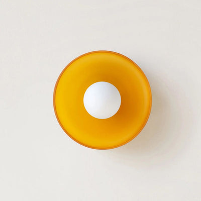 Applique Murale Led en Verre Design Nordique Luminaire Décoratif - Lumiine