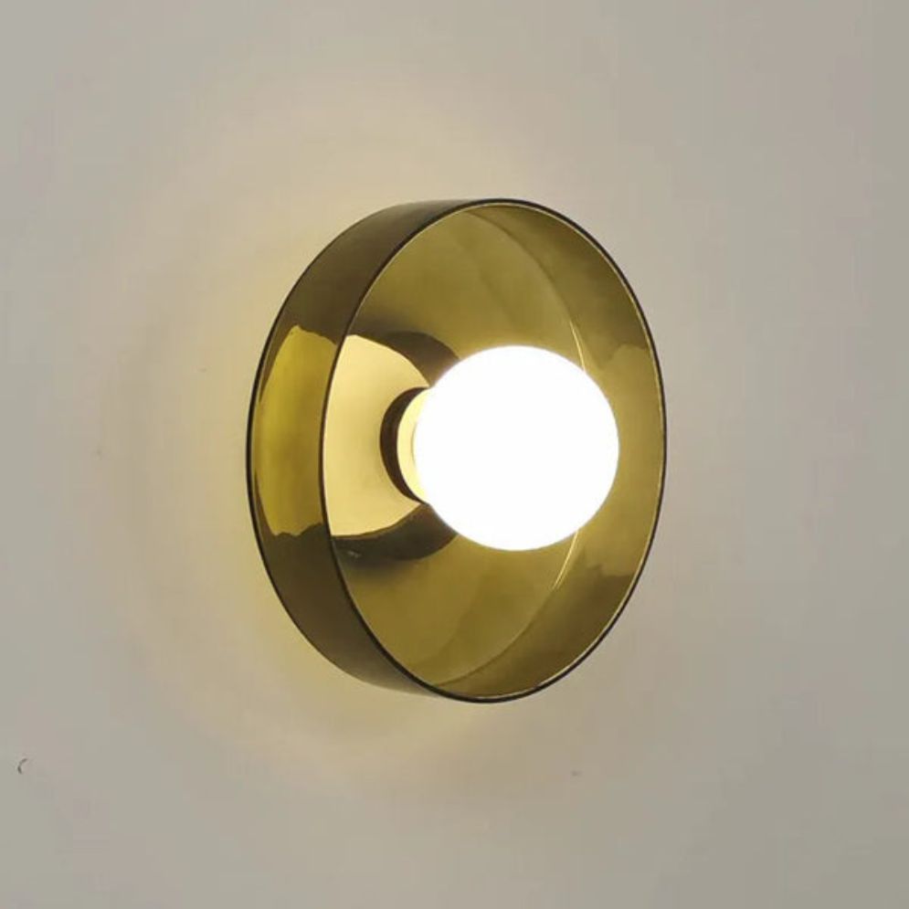Applique Murale Led en Verre Design Nordique Luminaire Décoratif - Lumiine