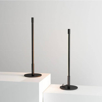 Lampe à Poser LED Noir Tube - Lumiine