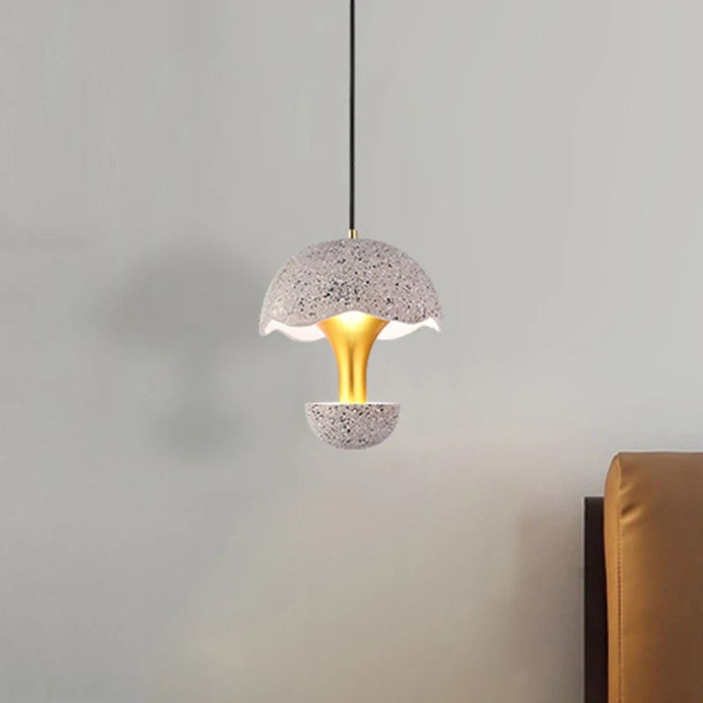 Lampe Suspendue Béton Fer Ciment Cuisine Bar Table