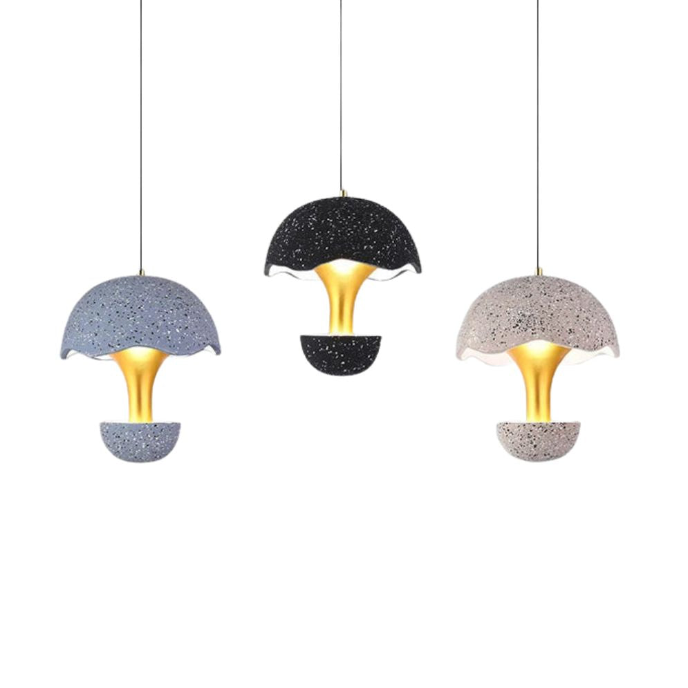 Lampe Suspendue Béton Fer Ciment Cuisine Bar Table