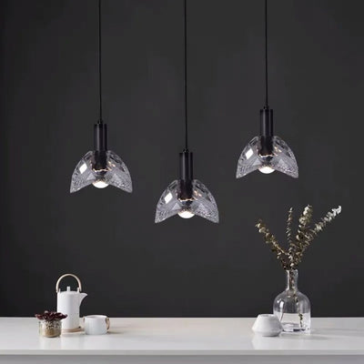 Lampe Suspendue Cristal Intérieur Salle à Manger Chambre - Lumiine