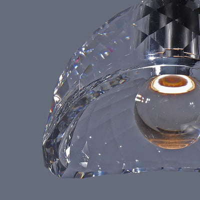 Lampe Suspendue Cristal Intérieur Salle à Manger Chambre - Lumiine