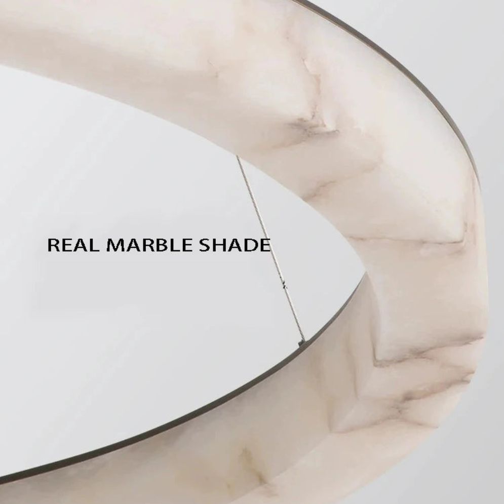 Lampe Suspendue en Marbre Naturel - Lumiine