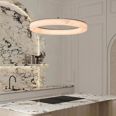 Lampe Suspendue en Marbre Naturel - Lumiine