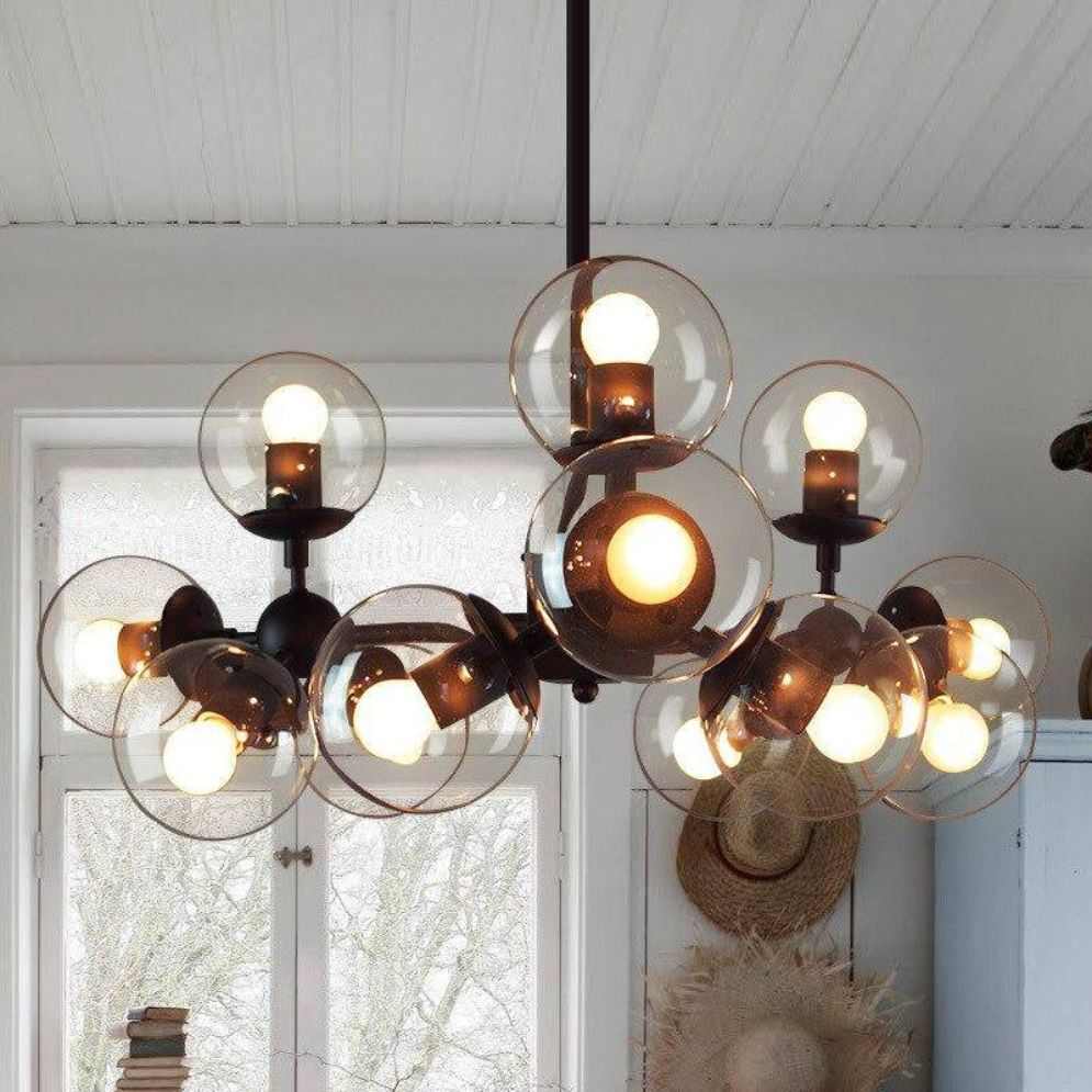 Suspension en Verre Led Nordique - Lumiine