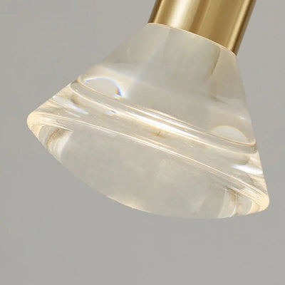 Lampe Suspendue Transparente LED Déco Maison - Lumiine