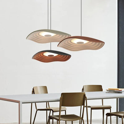 Suspension Feuille Lotus Personnalisée Led Métal - Lumiine