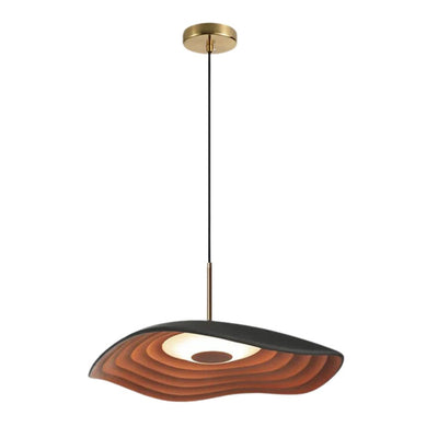 Suspension Feuille Lotus Personnalisée Led Métal - Lumiine