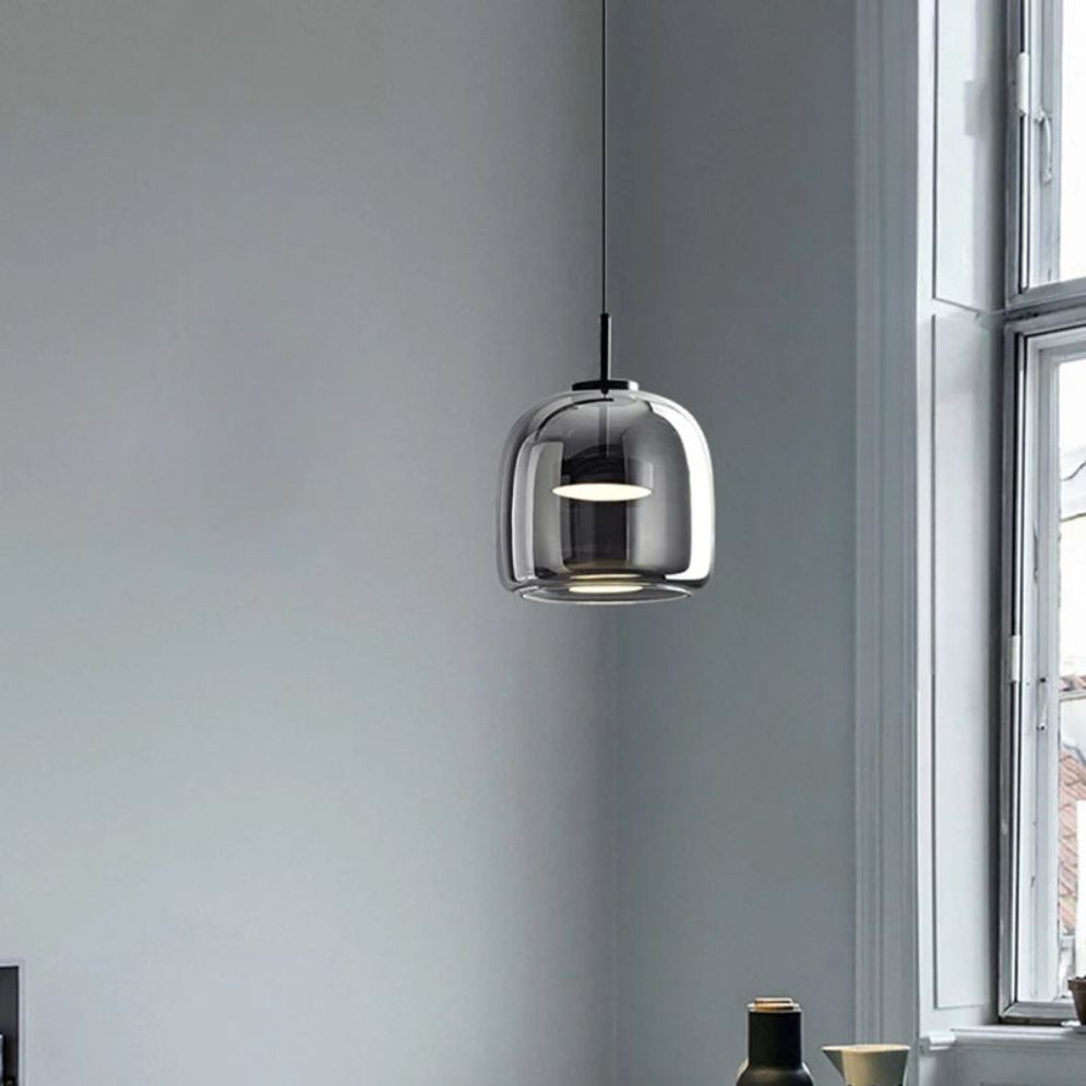Lampe Suspension Nordique Moderne Verre - Lumiine