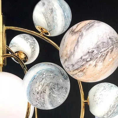 Lustre Led Design Moderne pour Décoration Intérieure - Lumiine