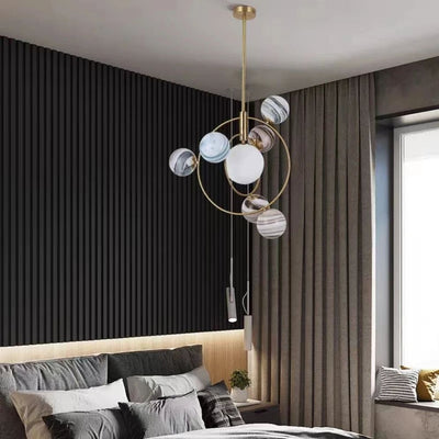 Lustre Led Design Moderne pour Décoration Intérieure - Lumiine