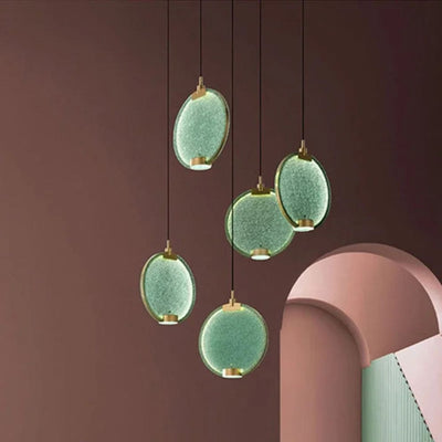 Lampes Suspendues LED en Verre Salle à Manger Salon Cuisine - Lumiine